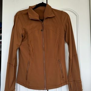 LULULEMON ALIGN JACKET!! Carmel color, size 10, worn once! LIMITED EDITION COLOR